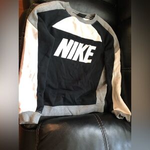 Nike Moto Colorblock Sweatshirt pullover XS EUC Motocross style